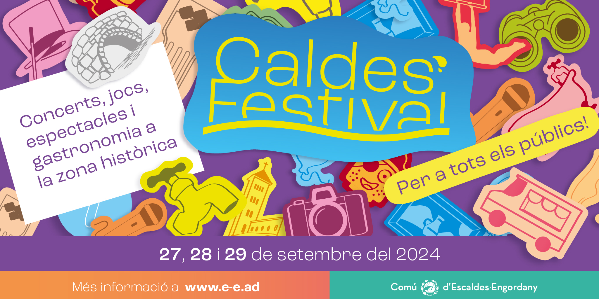 Caldes Festival es presenta com una aposta ferma per  dinamitzar la zona històrica d’Escaldes-Engordany